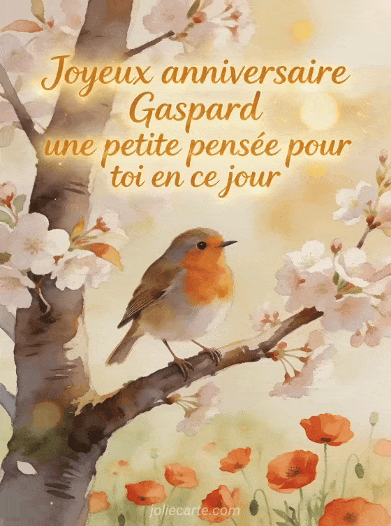 Joyeux anniversaire Gaspard - Joyeux anniversaire gaspard gros bisous