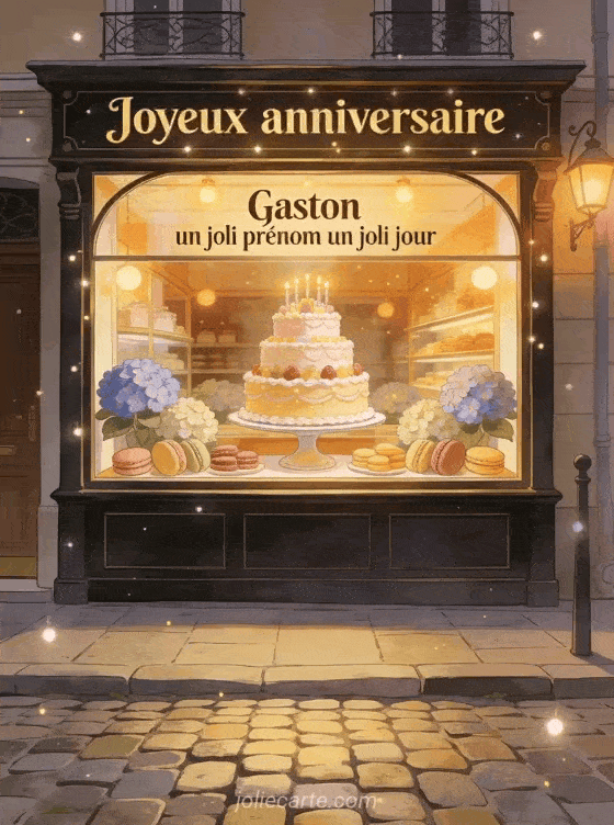 Joyeux anniversaire Gaston - Joyeux anniversaire gaston gif