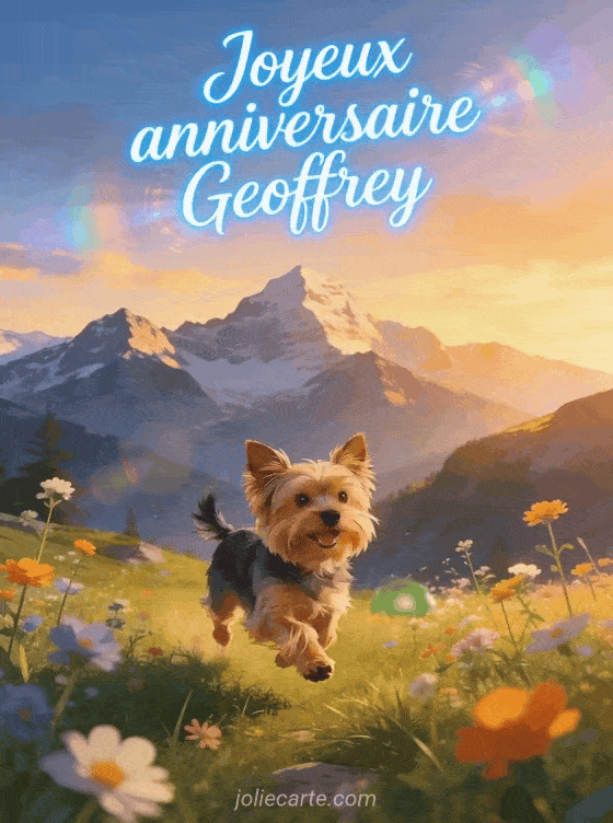 Joyeux anniversaire Geoffrey - Joyeux anniversaire geoffrey gif