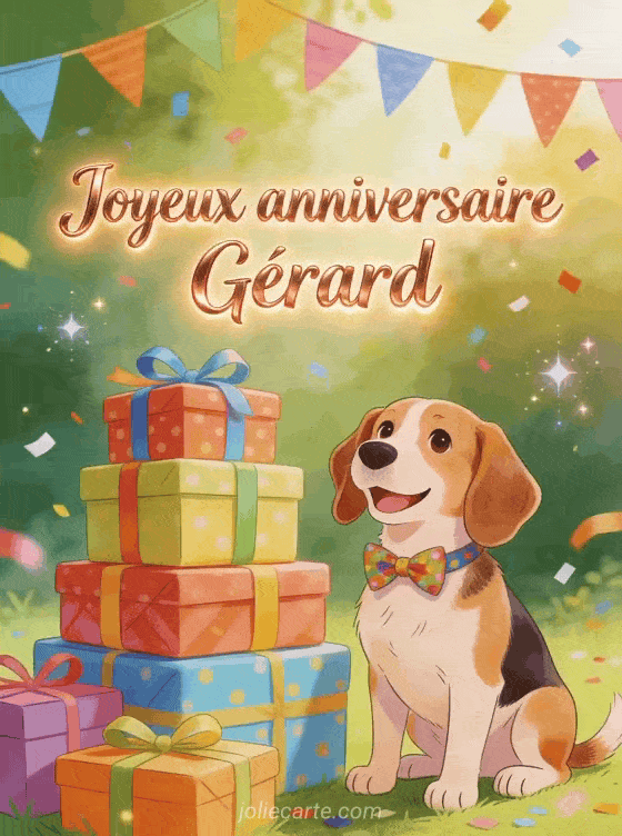Joyeux anniversaire Gérard - Joyeux anniversaire gerard image