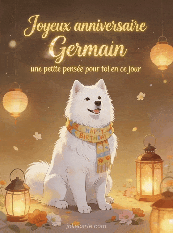 Joyeux anniversaire Germain - Joyeux anniversaire germain gif anime