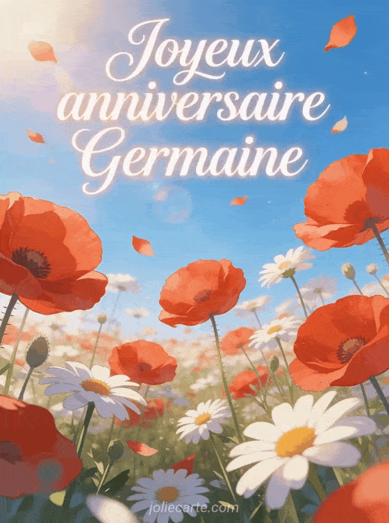 Joyeux anniversaire Germaine - Joyeux anniversaire germaine fleurs