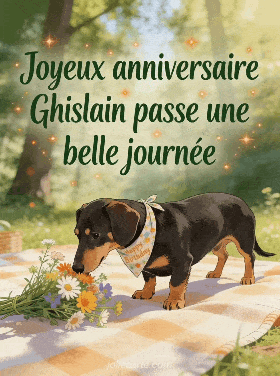 Joyeux anniversaire Ghislain - Joyeux anniversaire ghislain bisous