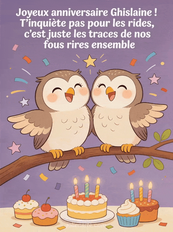 Joyeux anniversaire Ghislaine - Joyeux anniversaire ghislaine rigolo