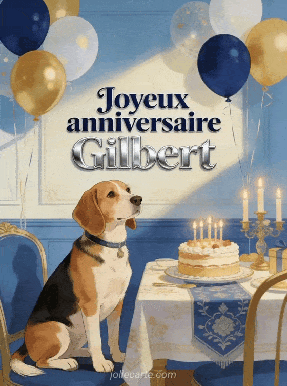 Joyeux anniversaire Gilbert - Joyeux anniversaire gilbert image