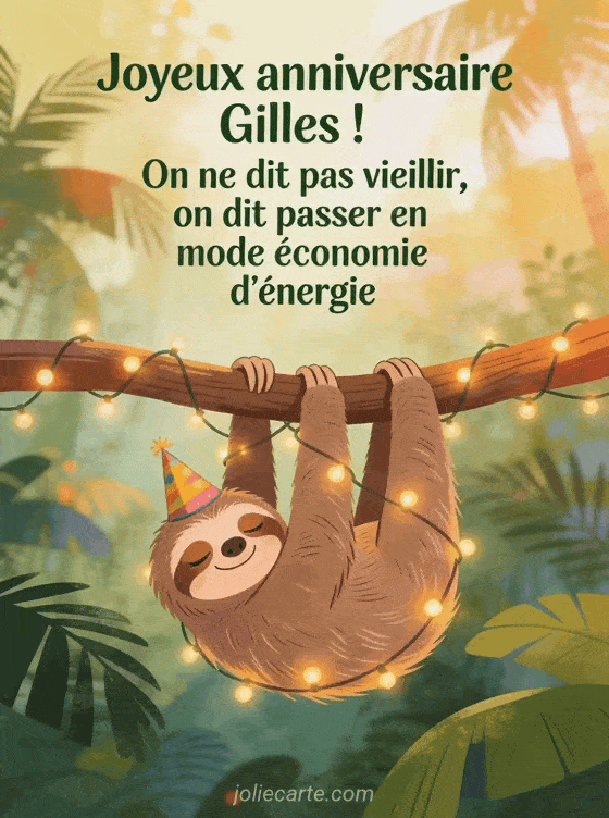 Joyeux anniversaire Gilles - Joyeux anniversaire gilles humour