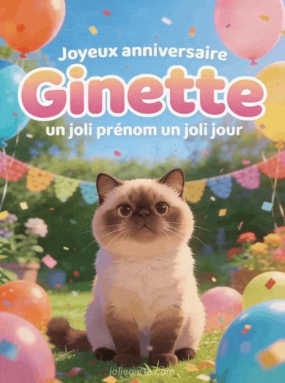 Joyeux anniversaire Ginette - Joyeux anniversaire ginette gif