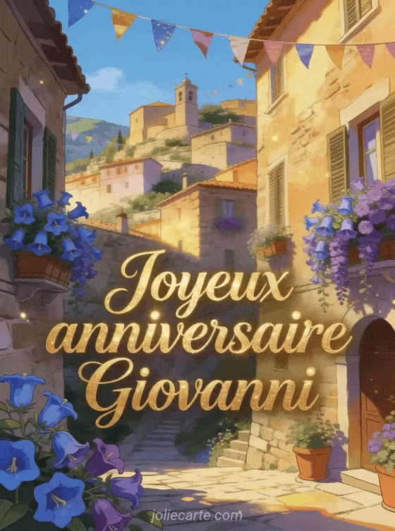 Joyeux anniversaire Giovanni - Joyeux anniversaire giovanni fleurs
