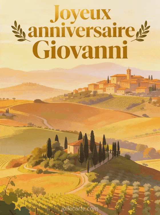 Joyeux anniversaire Giovanni - Joyeux anniversaire giovanni gif
