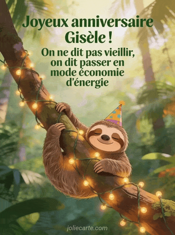 Joyeux anniversaire Gisele - Gisele humour