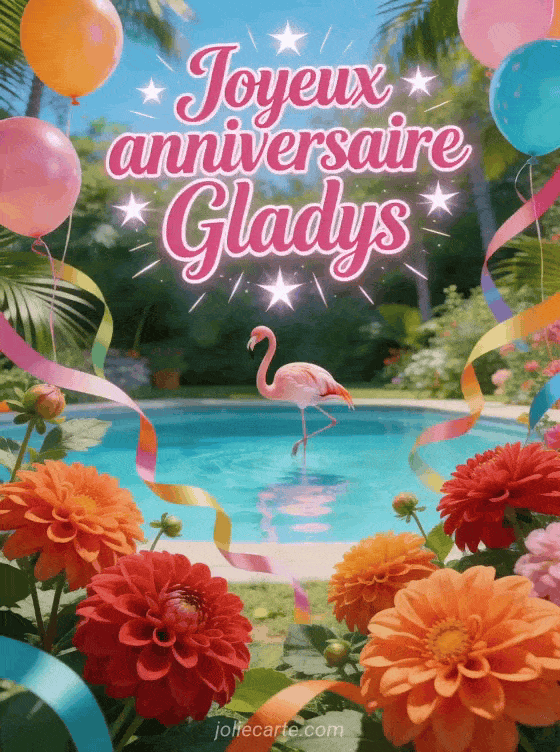 Joyeux anniversaire Gladys - Joyeux anniversaire gladys image