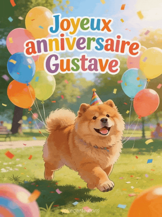 Joyeux anniversaire Gustave - Joyeux anniversaire gustave gif anime