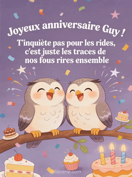 Joyeux anniversaire Guy - Joyeux anniversaire guy rigolo