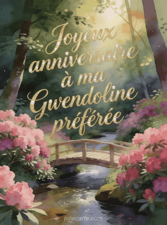 Joyeux anniversaire Gwendoline - Joyeux anniversaire gwendoline gros bisous