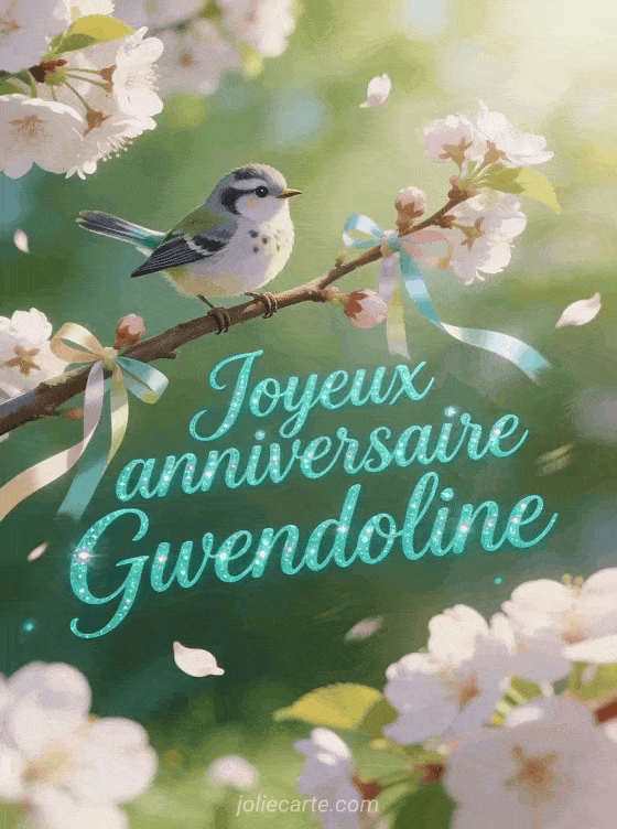 Joyeux anniversaire Gwendoline - Joyeux anniversaire gwendoline image