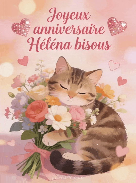 Joyeux anniversaire Héléna - Joyeux anniversaire helena bisous