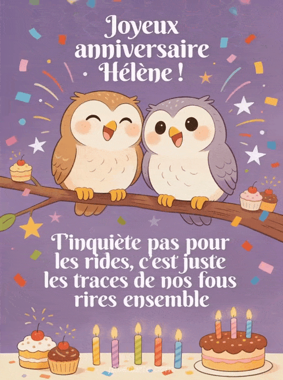 Joyeux anniversaire Hélène - Joyeux anniversaire helene rigolo