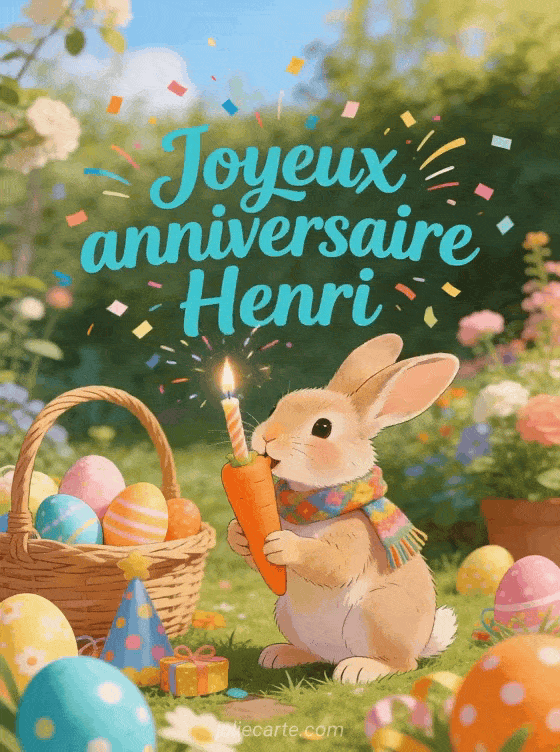 Joyeux anniversaire Henri - Joyeux anniversaire henri gif
