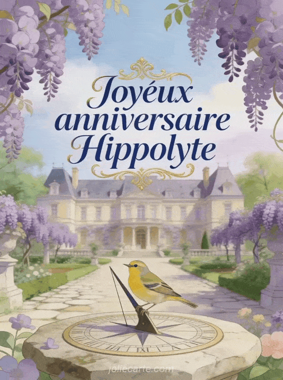 Joyeux anniversaire Hippolyte - Joyeux anniversaire hippolyte image