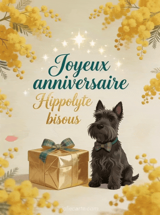 Joyeux anniversaire Hippolyte - Joyeux anniversaire hippolyte bisous
