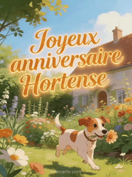 Joyeux anniversaire Hortense - Joyeux anniversaire hortense gif