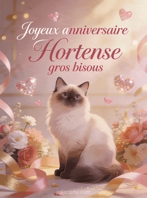 Joyeux anniversaire Hortense - Joyeux anniversaire hortense gros bisous