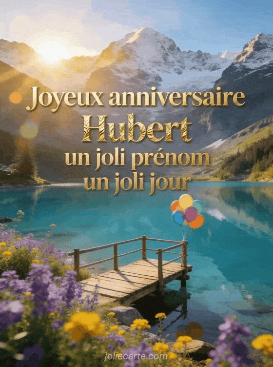 Joyeux anniversaire Hubert - Joyeux anniversaire hubert image