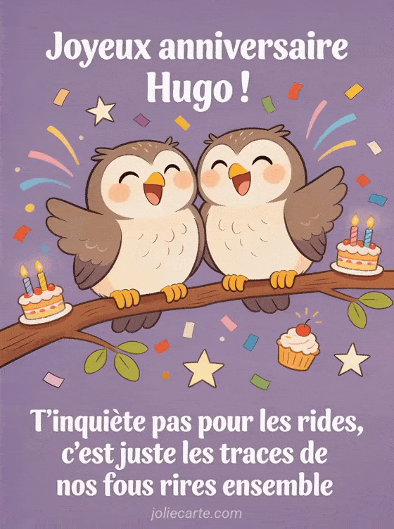 Joyeux anniversaire Hugo - Joyeux anniversaire hugo rigolo