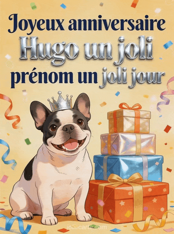 Joyeux anniversaire Hugo - Joyeux anniversaire hugo image