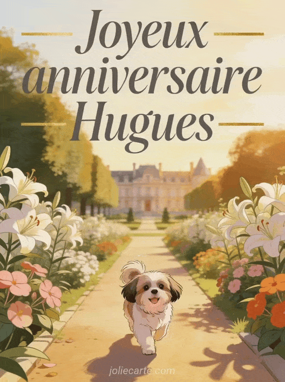 Joyeux anniversaire Hugues - Joyeux anniversaire hugues gif