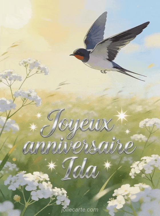 Joyeux anniversaire Ida - Joyeux anniversaire ida gif anime