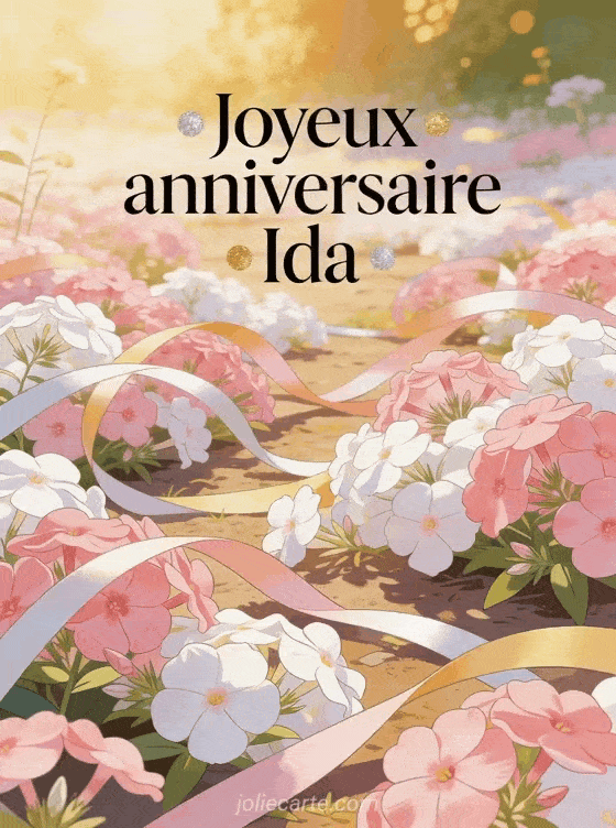 Joyeux anniversaire Ida - Joyeux anniversaire ida gif