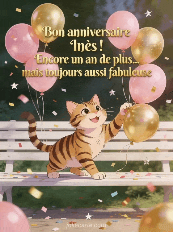 Joyeux anniversaire Ines - Bon anniversaire ines