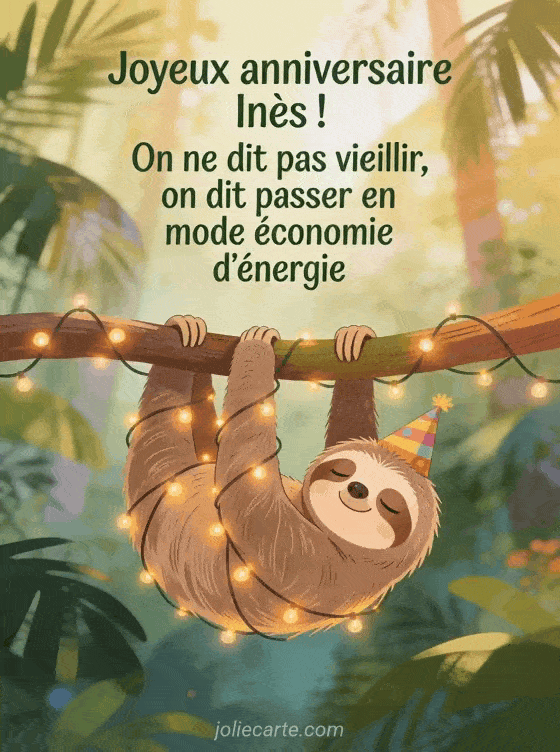 Joyeux anniversaire Inès - Joyeux anniversaire ines humour