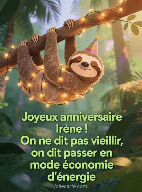 Joyeux anniversaire Irène - Joyeux anniversaire irene humour