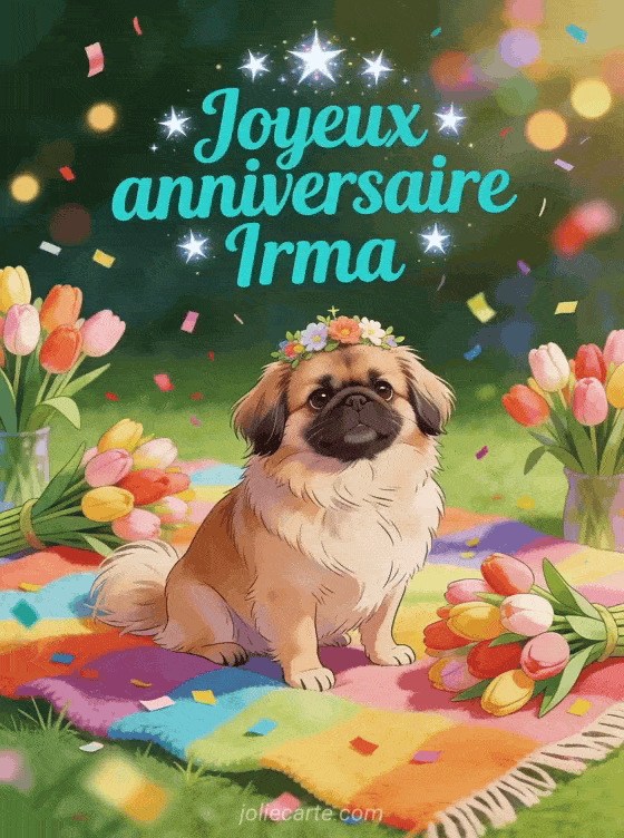 Joyeux anniversaire Irma - Joyeux anniversaire irma gif