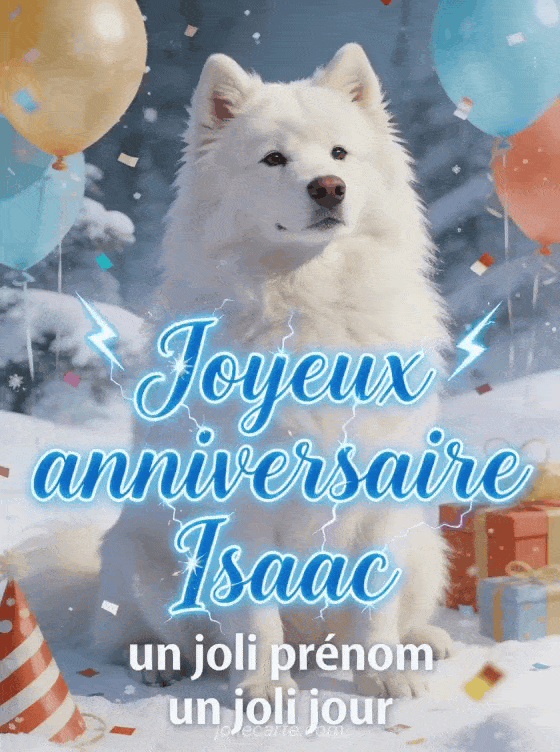 Joyeux anniversaire Isaac - Joyeux anniversaire isaac gif anime