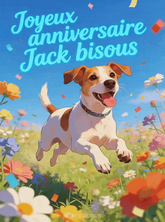 Joyeux anniversaire Jack - Joyeux anniversaire jack bisous