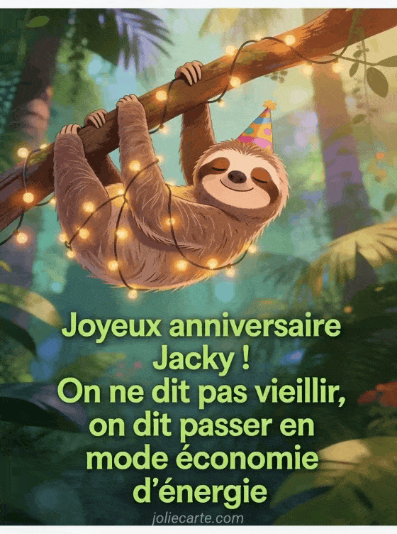 Joyeux anniversaire Jacky - Joyeux anniversaire jacky humour