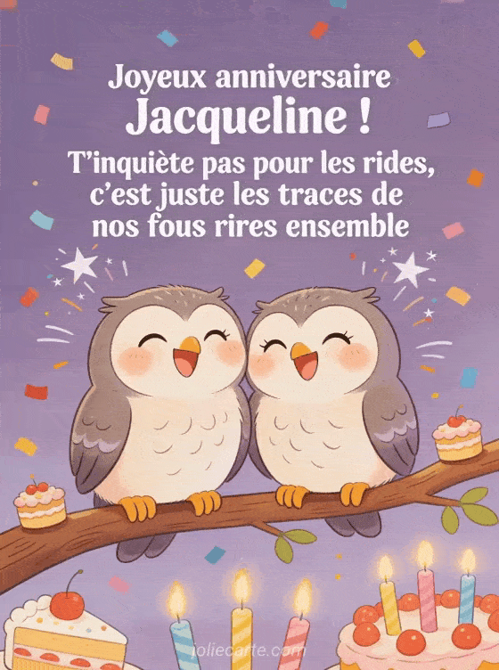 Joyeux anniversaire Jacqueline - Joyeux anniversaire jacqueline rigolo