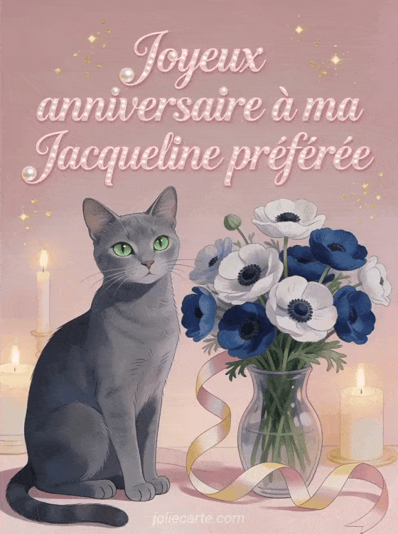 Joyeux anniversaire Jacqueline - Joyeux anniversaire jacqueline gif