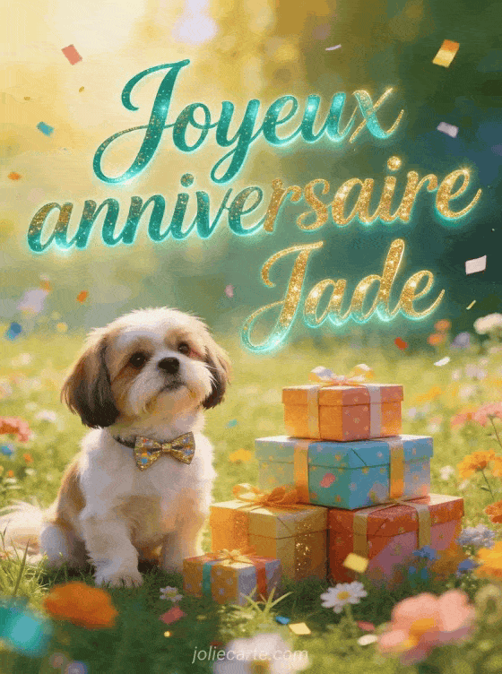 Joyeux anniversaire Jade - Joyeux anniversaire jade image