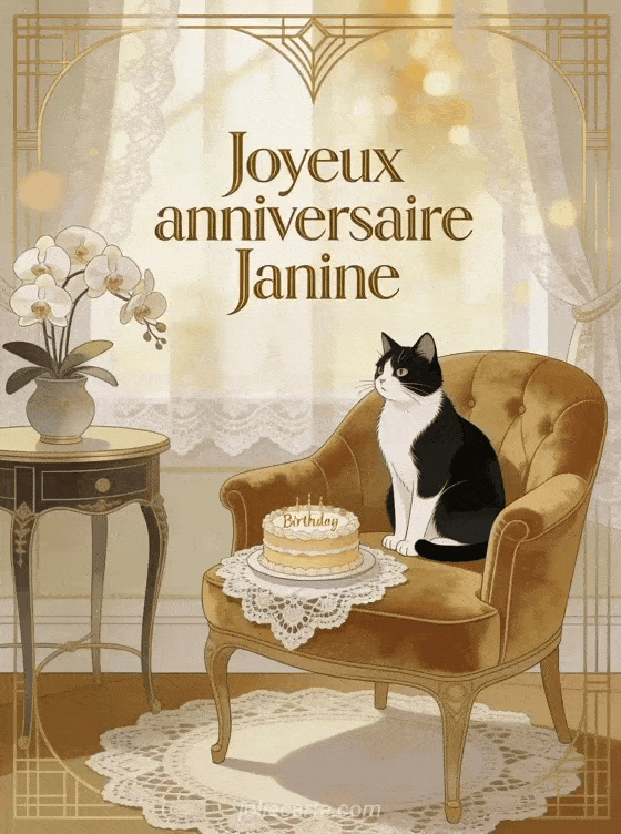 Joyeux anniversaire Janine - Joyeux anniversaire janine fille