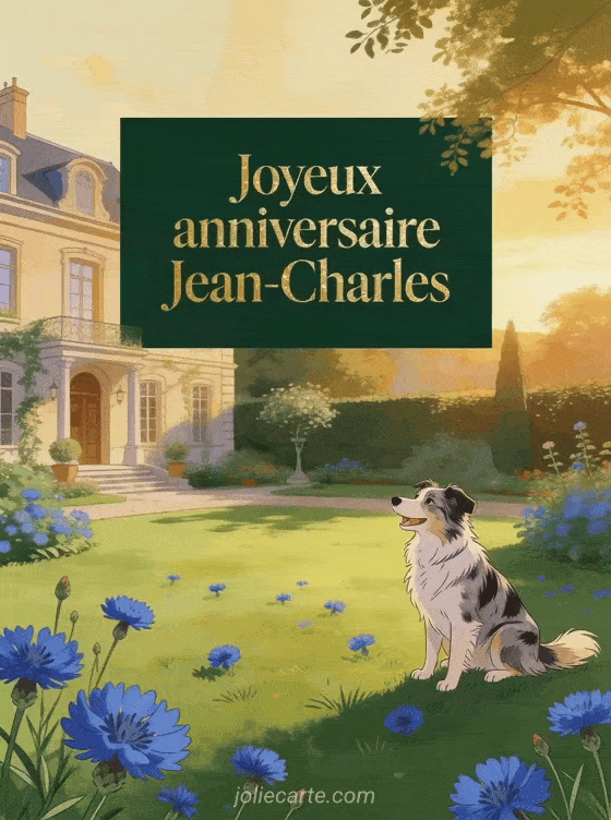 Joyeux anniversaire Jean-Charles - Joyeux anniversaire jean charles image