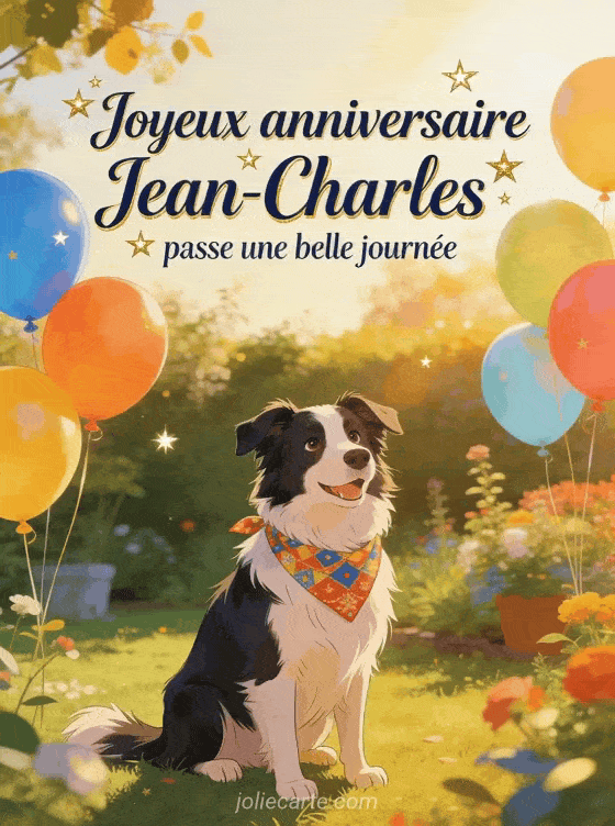 Joyeux anniversaire Jean-Charles - Joyeux anniversaire jean charles gif anime