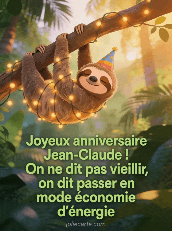 Joyeux anniversaire Jean-Claude - Joyeux anniversaire jean claude humour