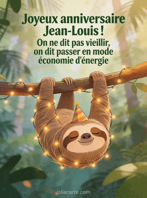 Joyeux anniversaire Jean-Louis - Joyeux anniversaire jean louis humour