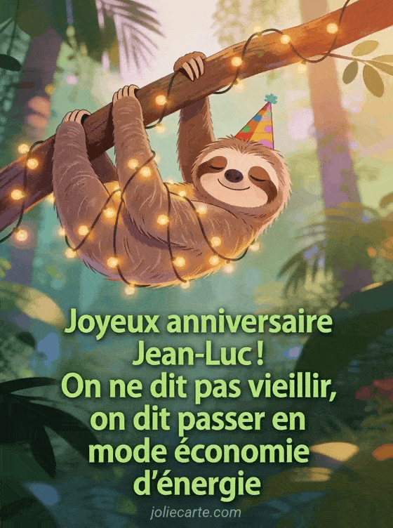 Joyeux anniversaire Jean-luc - Jean luc humour