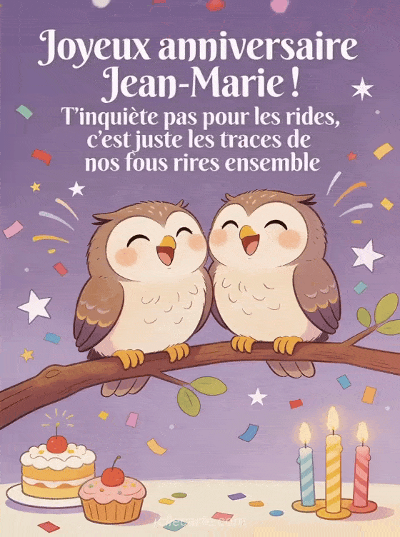 Joyeux anniversaire Jean-Marie - Joyeux anniversaire jean marie rigolo