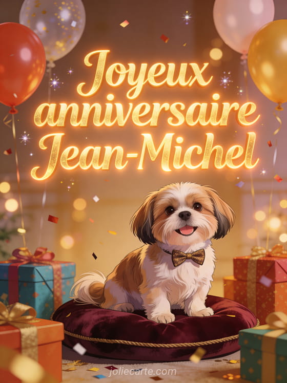 GIF Anim Joyeux Anniversaire Jean Michel JolieCarte GIF Anim Joyeux Anniversaire Jean Michel JolieCarte